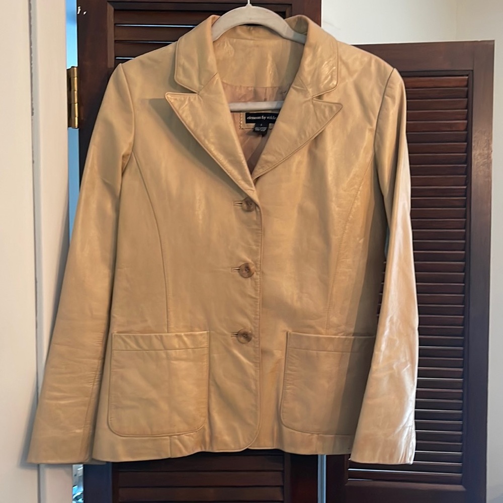 Vintage leather jacket from Nordstrom